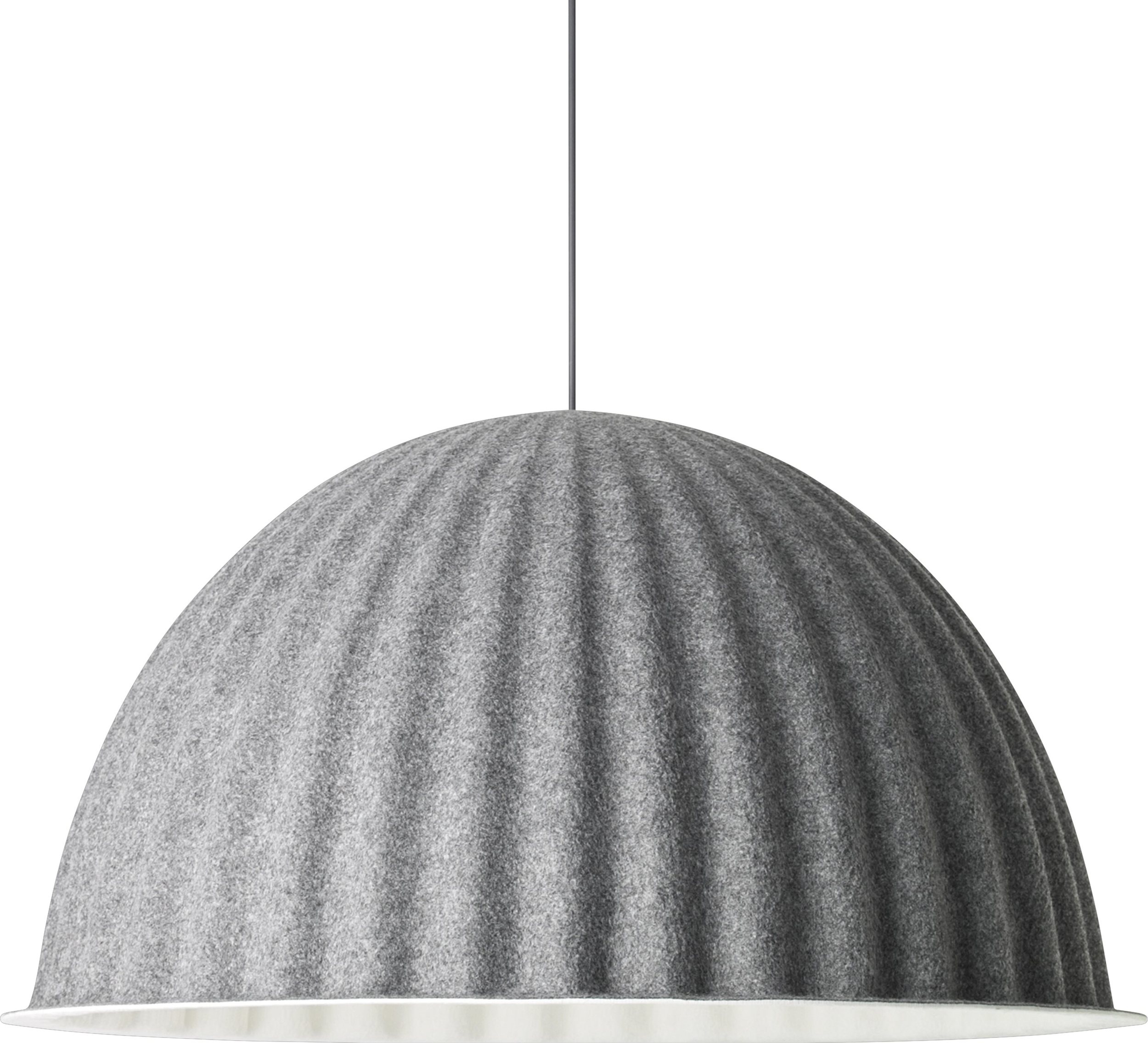 Lampa wisząca Under The Bell 82 cm szara