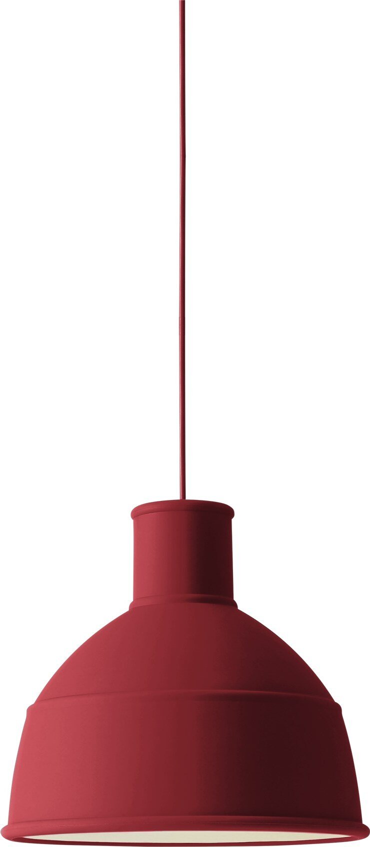 Lampa wisząca Unfold czerwona