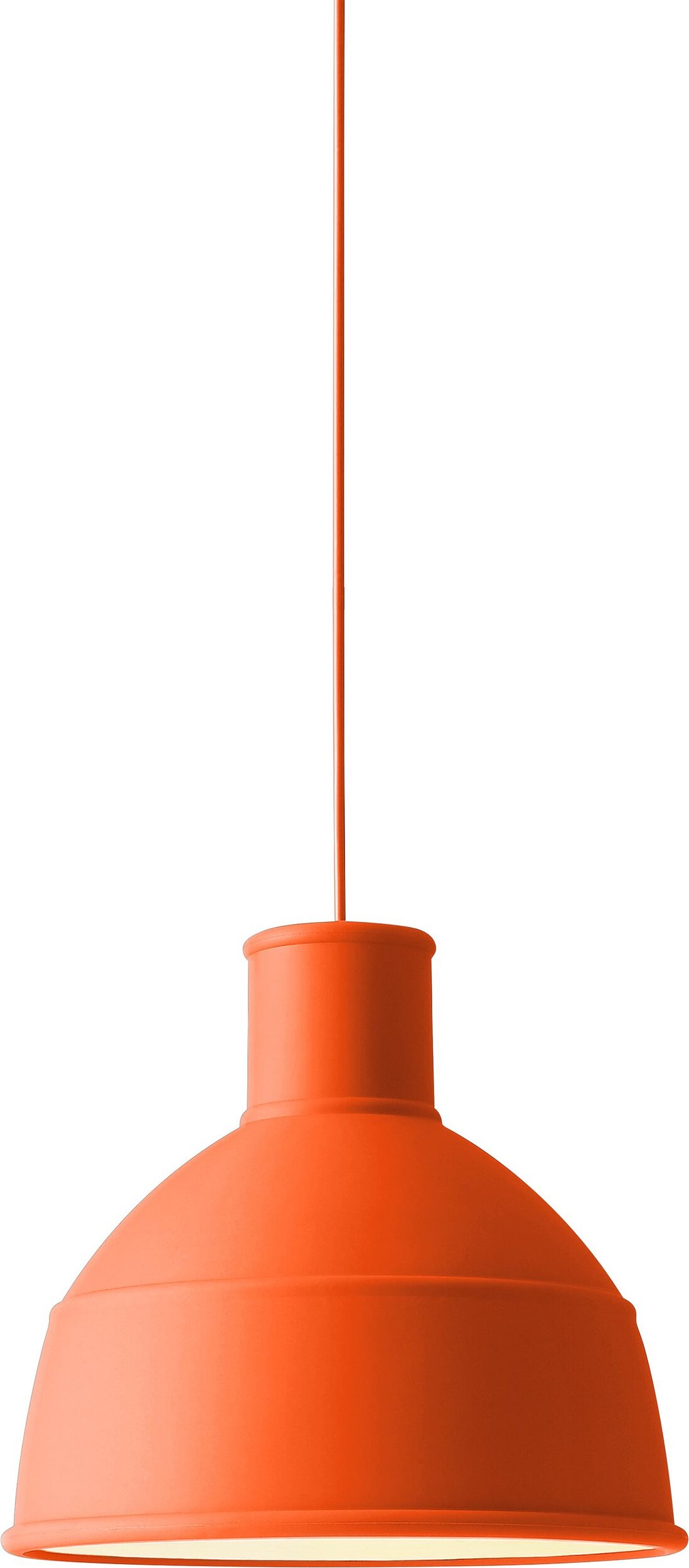 Lampa wisząca Unfold pomarańczowa