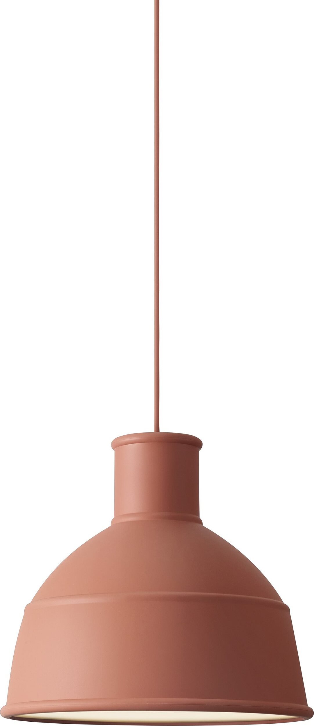 Lampa wisząca Unfold terakota