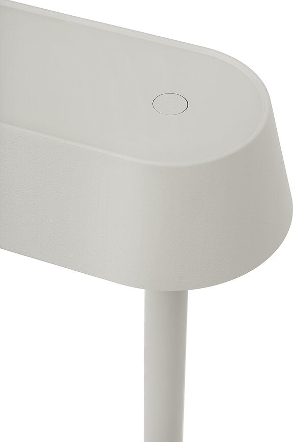 Lámpara Linear ancha, gris, con pinza de sujeción para escritorio