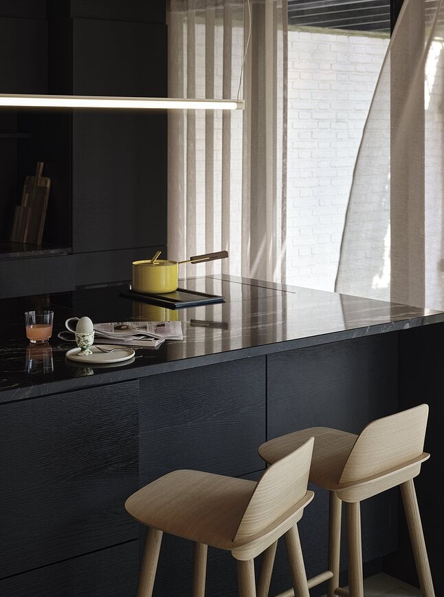 Lámpara Colgante Fine Suspension, 120 cm, burdeos