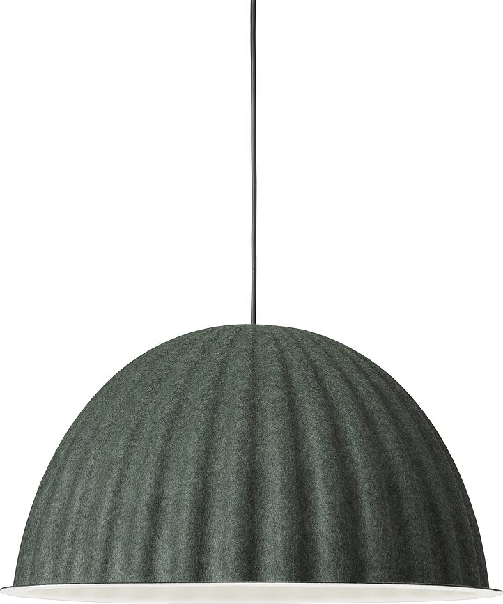 Lámpara Colgante Under The Bell, 55 cm, verde oscuro