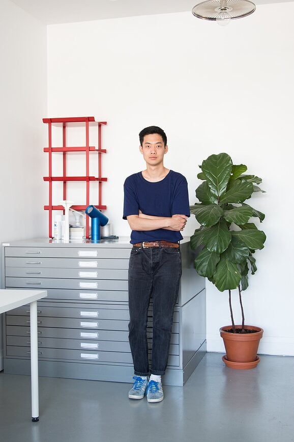 Lámpara de Mesa Beam, negra