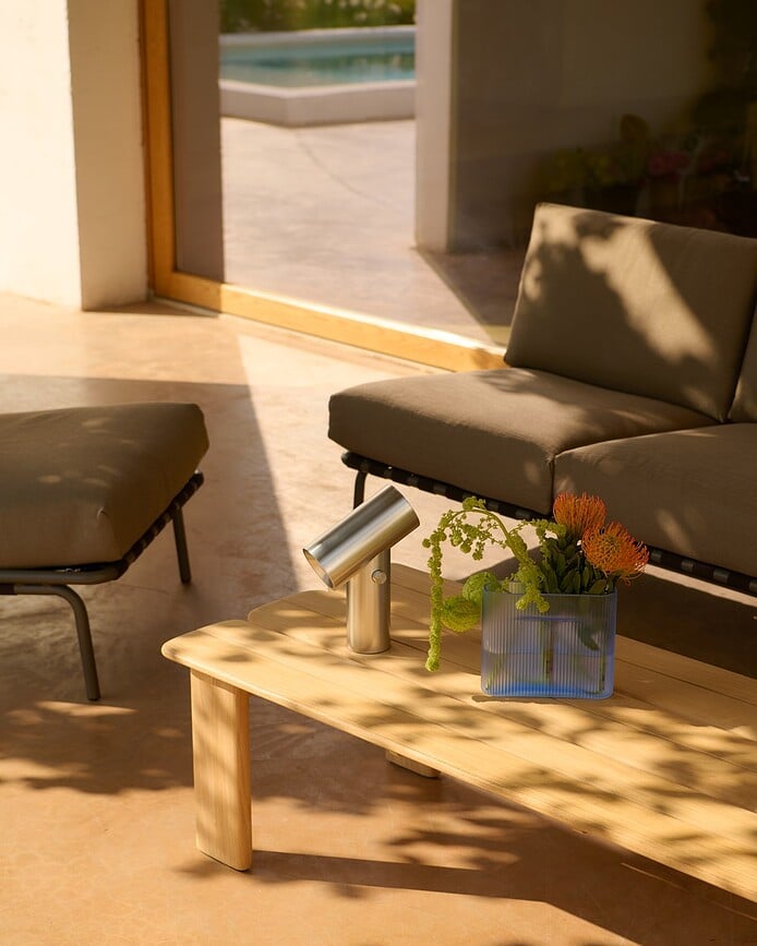 Lámpara de Mesa de aluminio Beam, inalámbrica