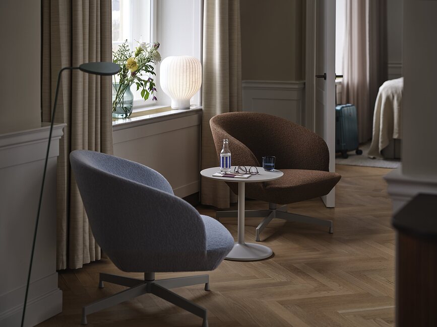 Lámpara de mesa Strand S, blanca