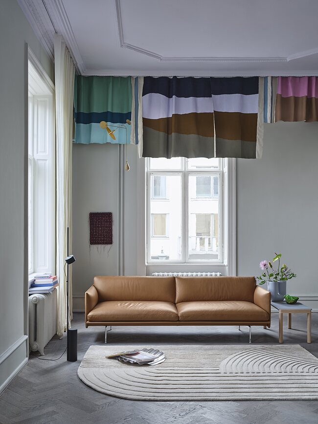 Lámpara de Pie Post, marrón verdoso