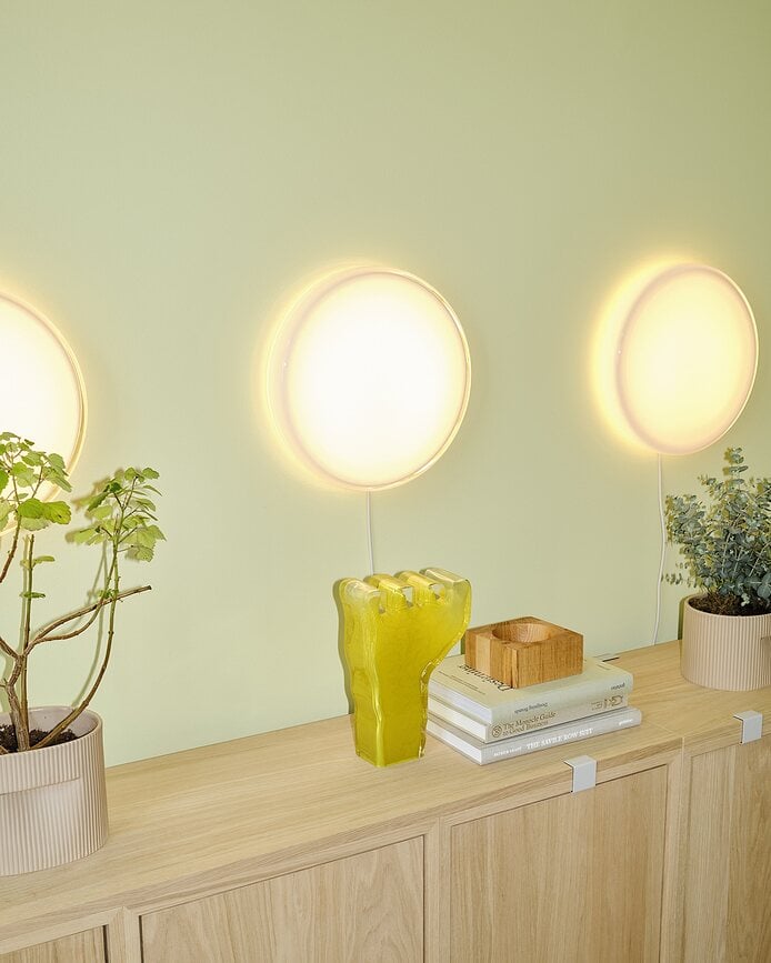 Lámpara de techo o aplique Looped, regulable