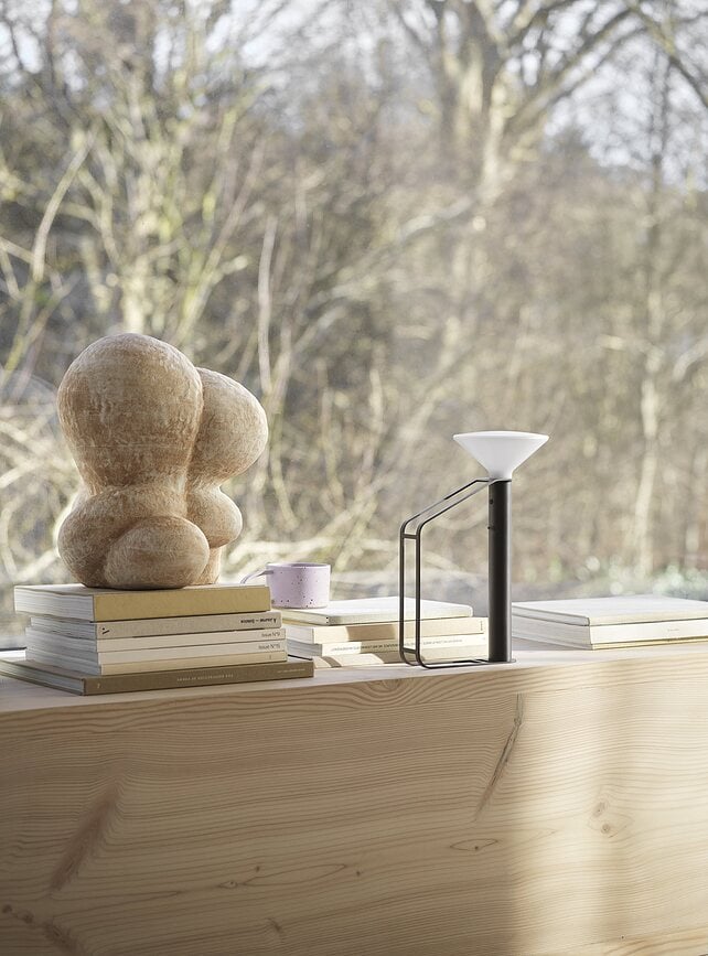 Lámpara inalámbrica Piton, negra