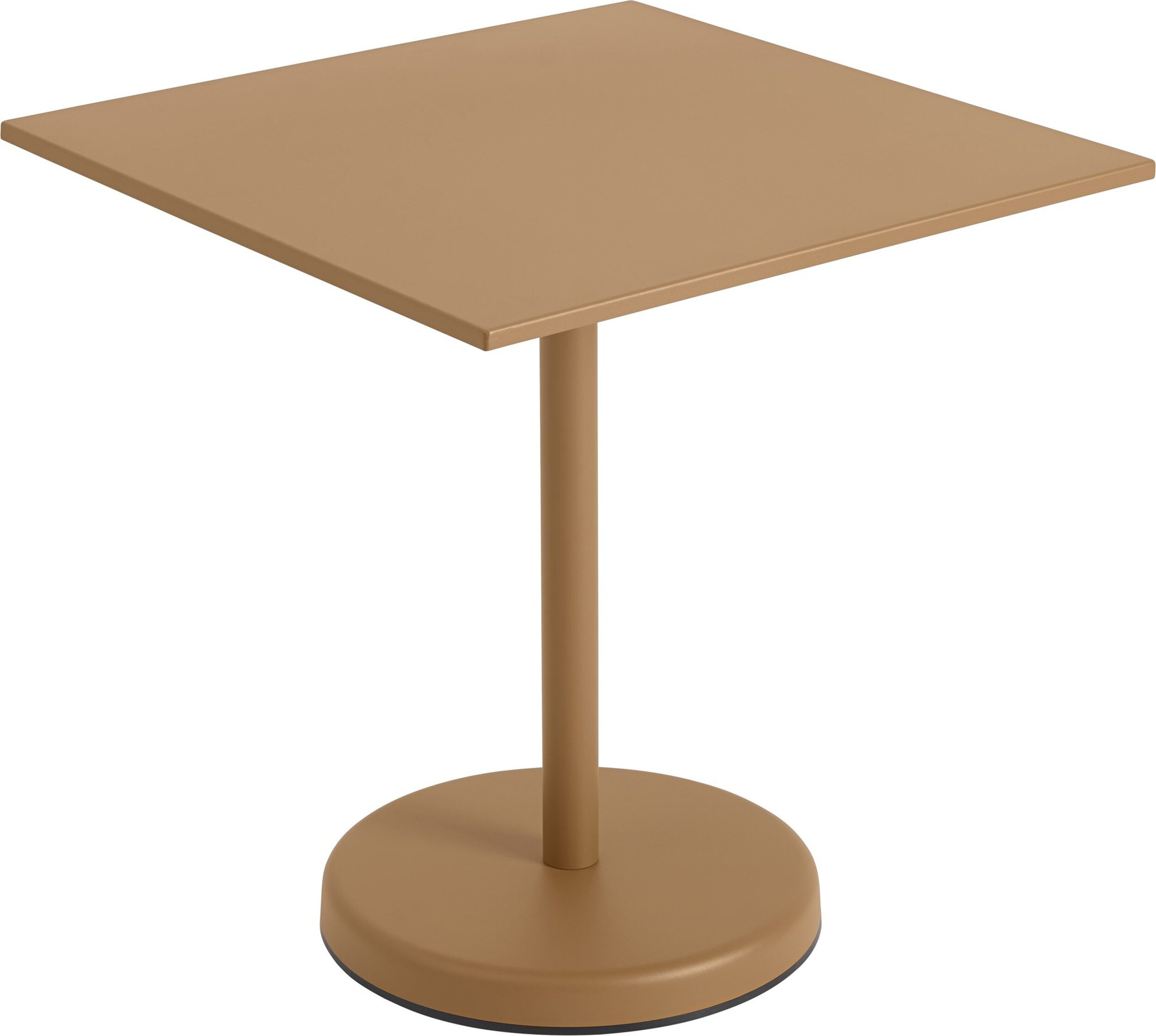 Linear Couchtisch 70 x 73 cm, orange