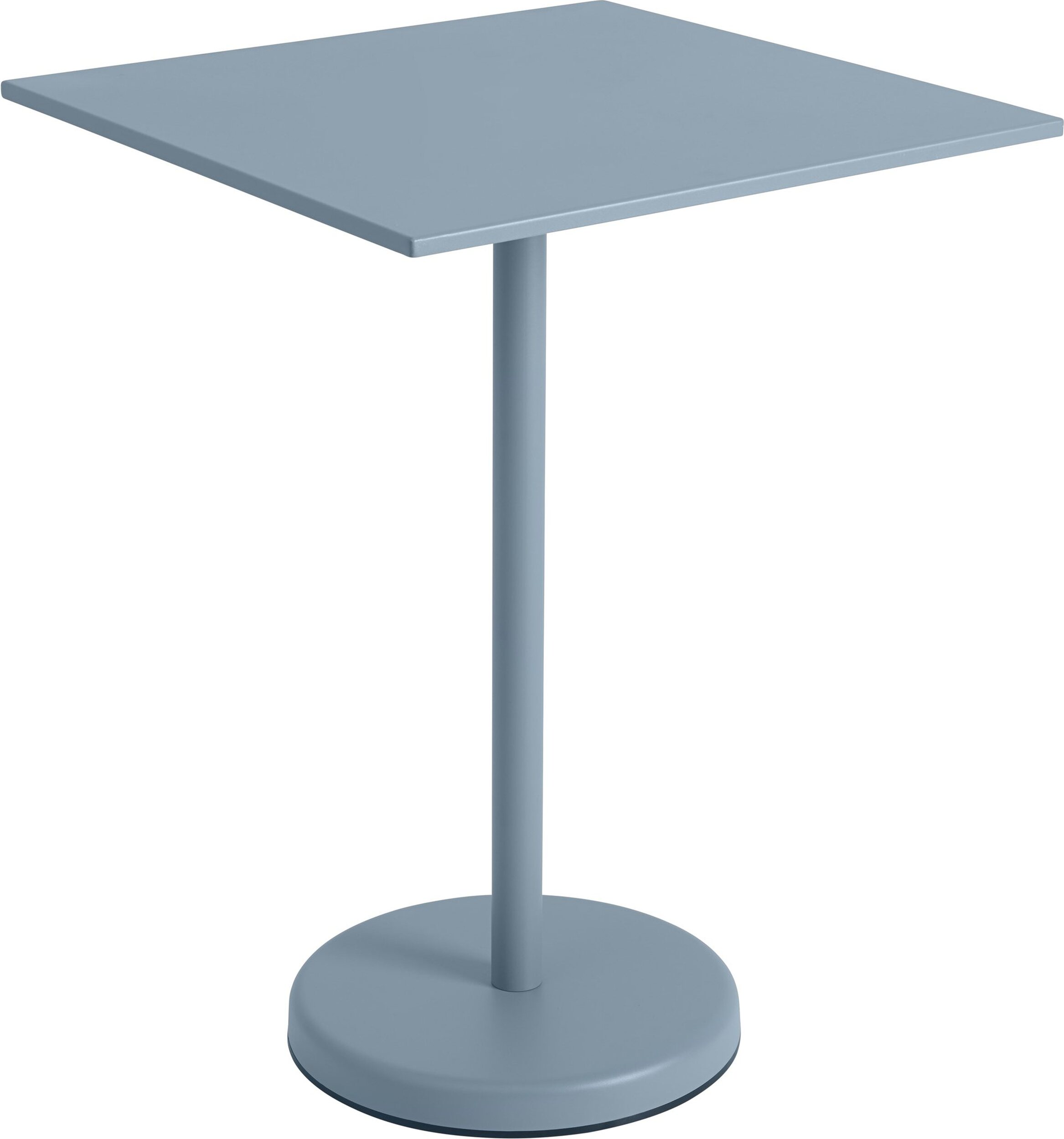 Linear Couchtisch 70 x 95 cm, gedämpftes Blau