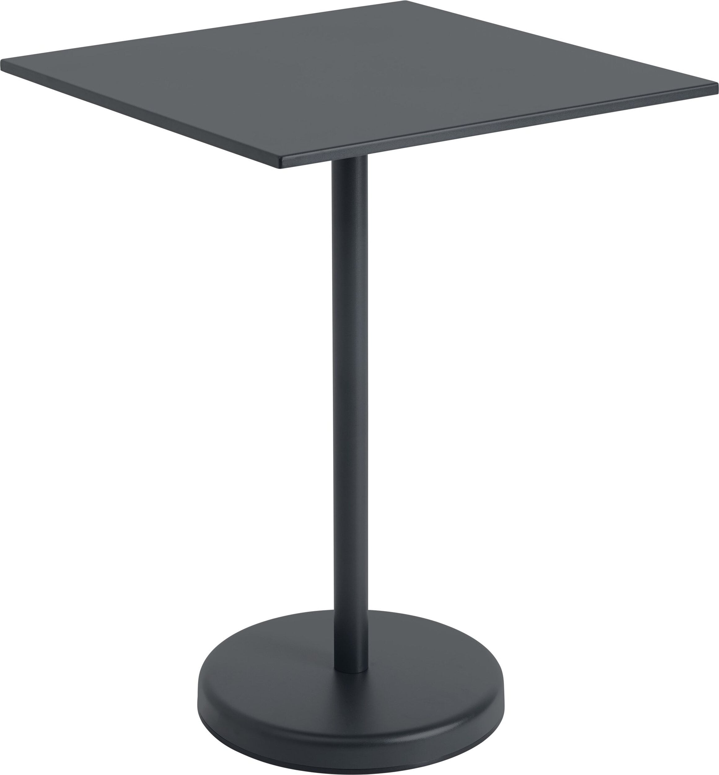 Linear Couchtisch 70 x 95 cm, schwarz