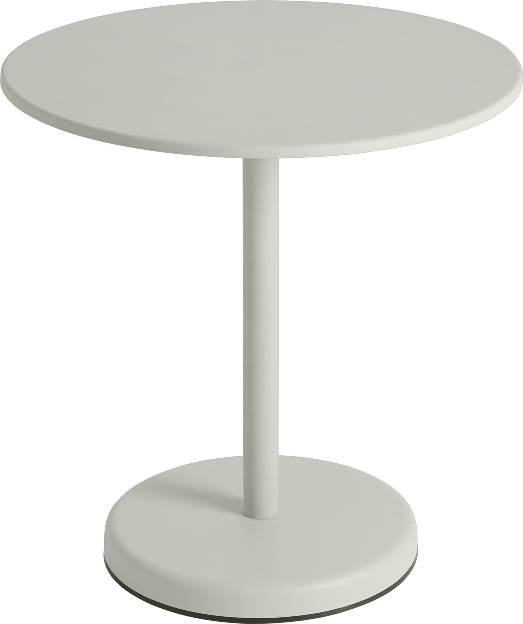 Linear Couchtisch rund 70 x 73 cm, grau