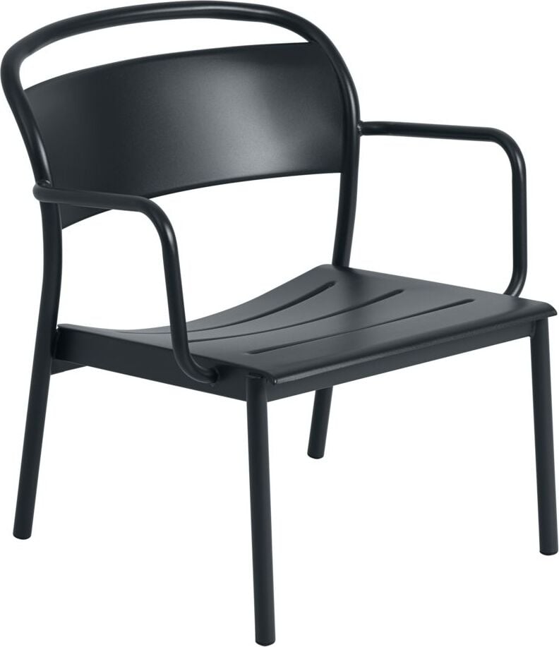 Linear Sessel schwarz