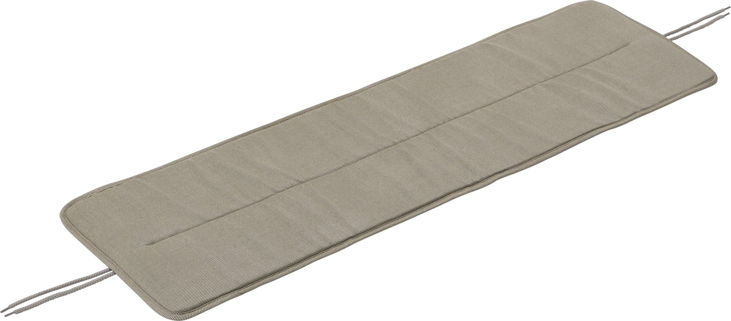 Linear Sitzkissen für Gartenbank 110 cm hellgrau