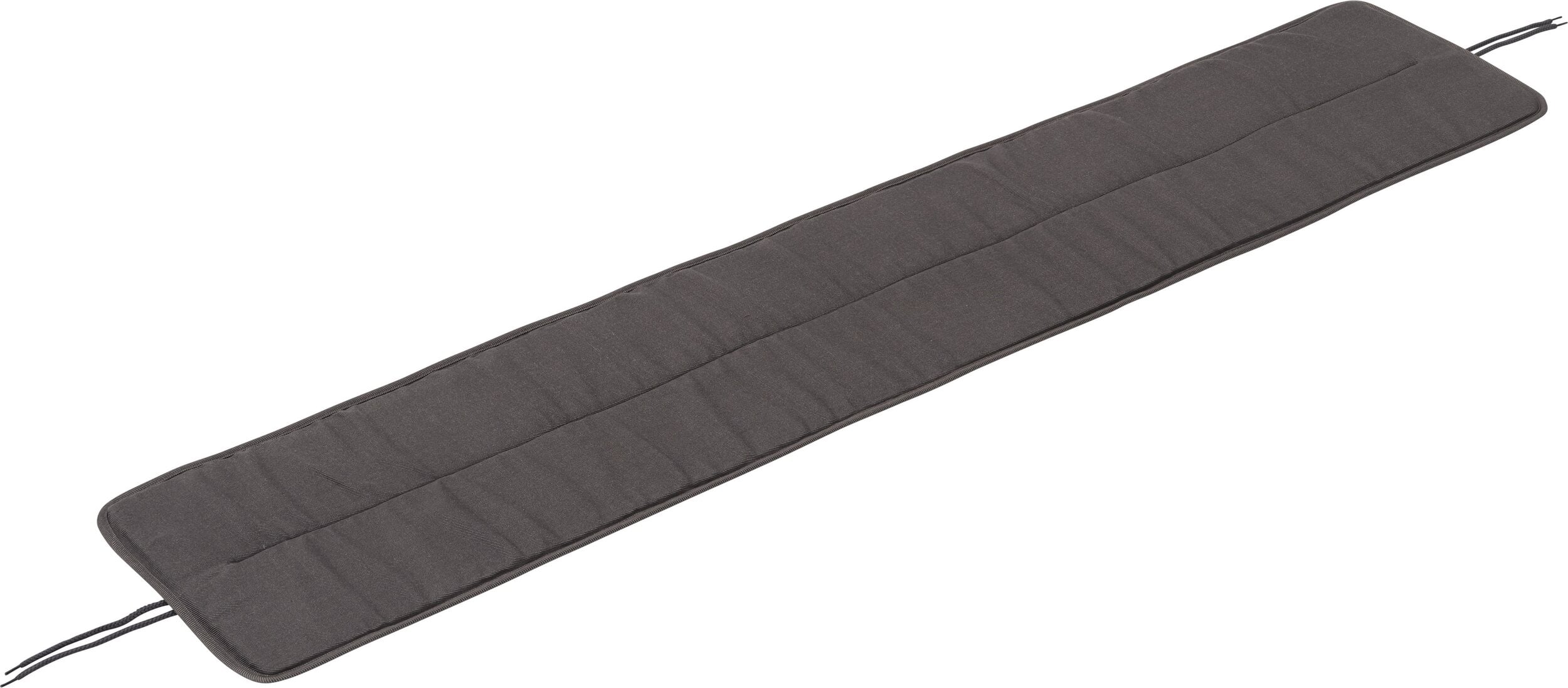 Linear Sitzkissen für Gartenbank 170 cm dunkelgrau