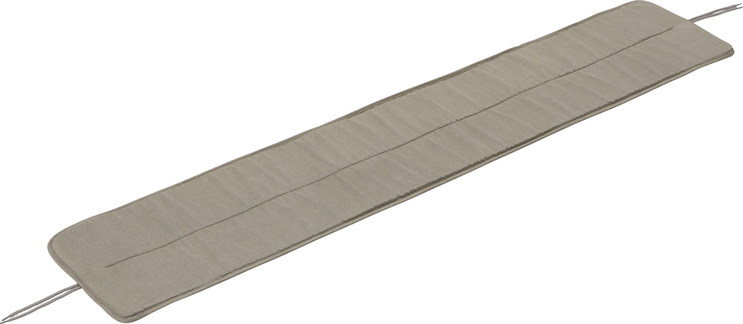 Linear Sitzkissen für Gartenbank 170 cm hellgrau