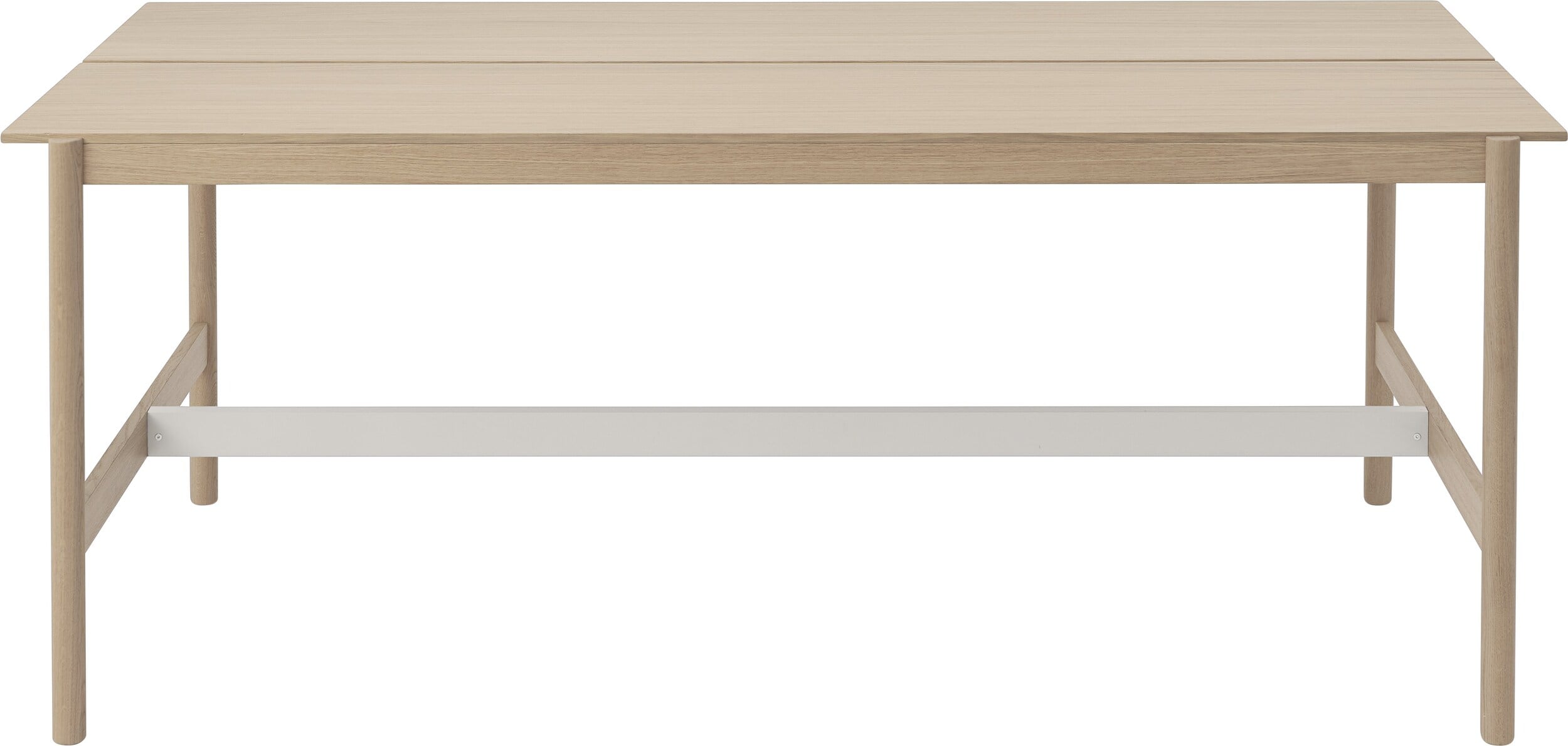 Linear System Tisch 95 x 240 x 115 cm helle Eiche