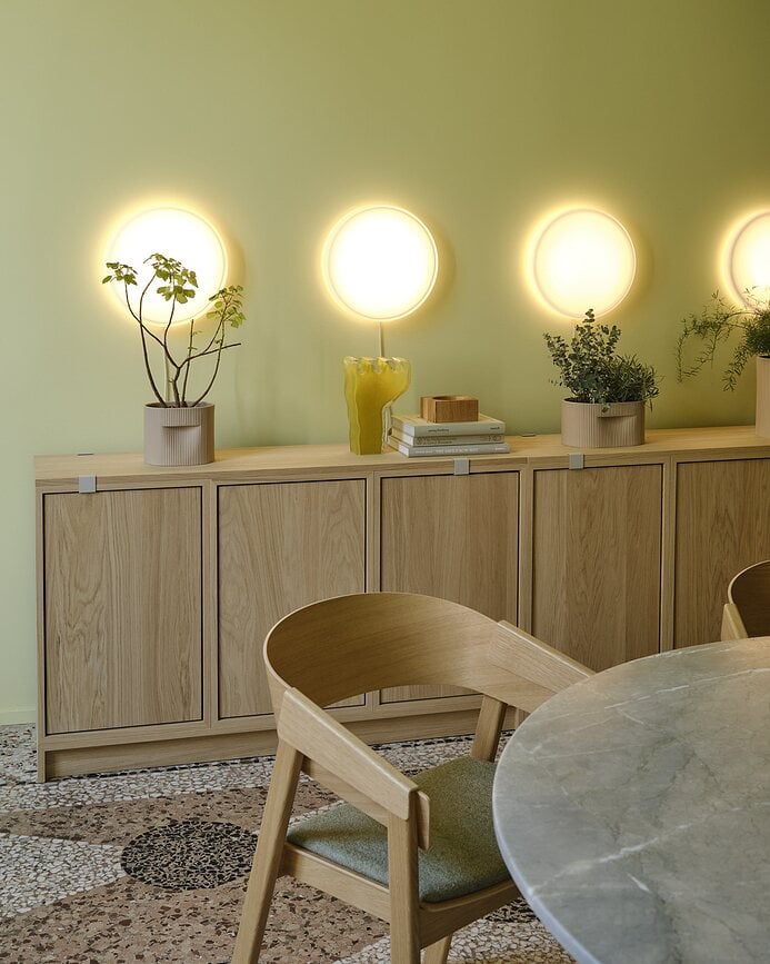 Looped Stropna ali stenska svetilka, z zatemnilnikom