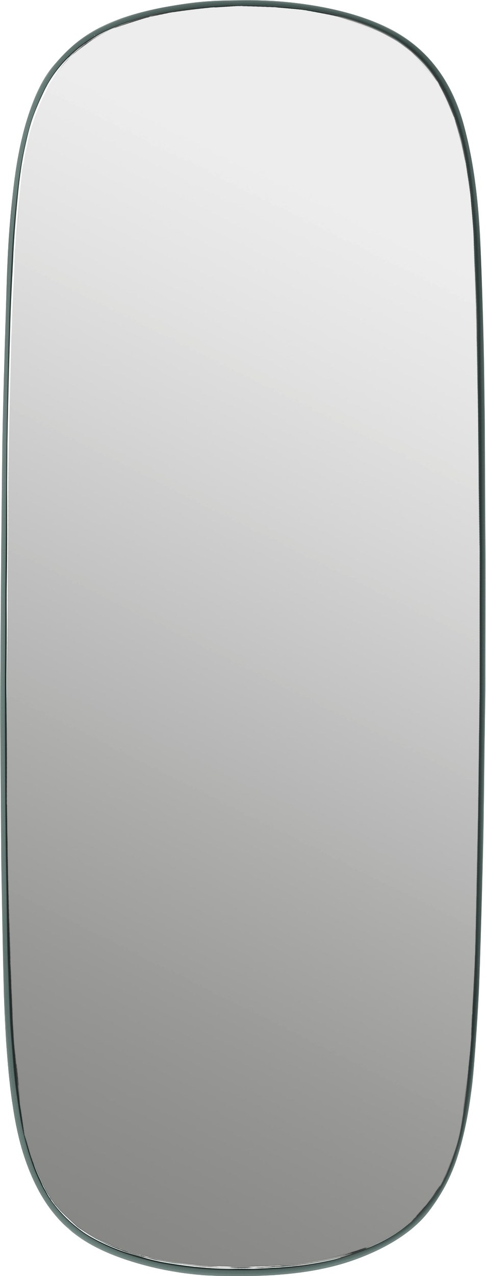 Lustro ścienne Framed L ciemnozielone