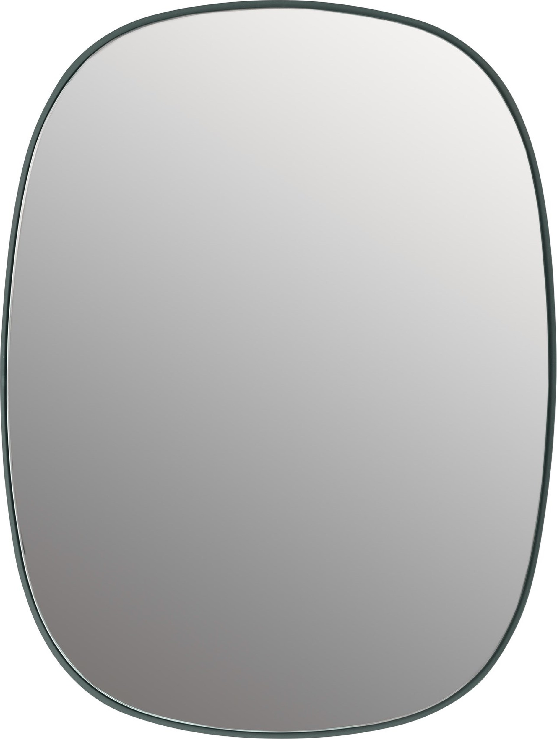 Lustro ścienne Framed S ciemnozielone