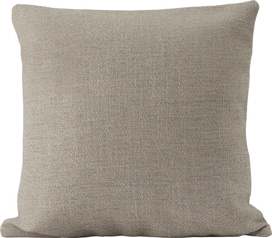 Mingle Coussin Décoratif 45 x 45 cm, sable et lilas