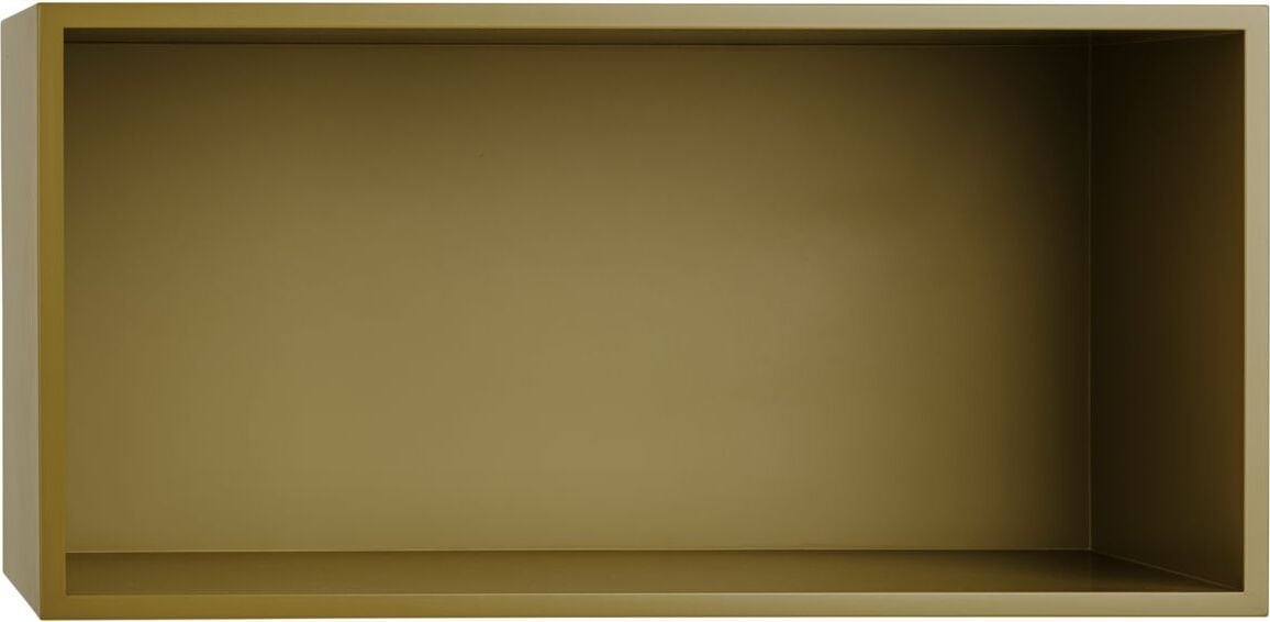 Mini Stacked Modulares Regal L braungrün