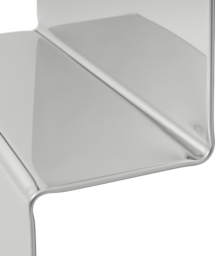 Miroir en acier Pleat 227 x 57 cm