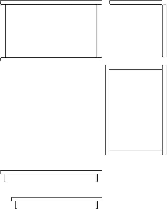 Moduļu dīvāna rāmis In Situ Corner Frame Configuraton 2