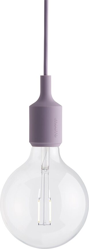 Muuto E27 Viseča svetilka, lila