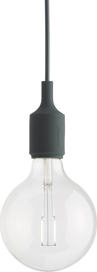 Muuto Lampa viseća E27 tamnozelena