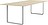 Muuto Tisch 255 x 108 cm helle Eiche graue Beine