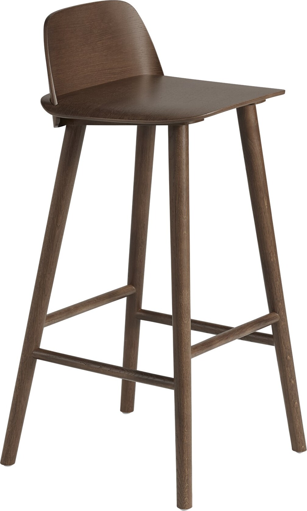 Nerd Barhocker 75 cm dunkelbraun