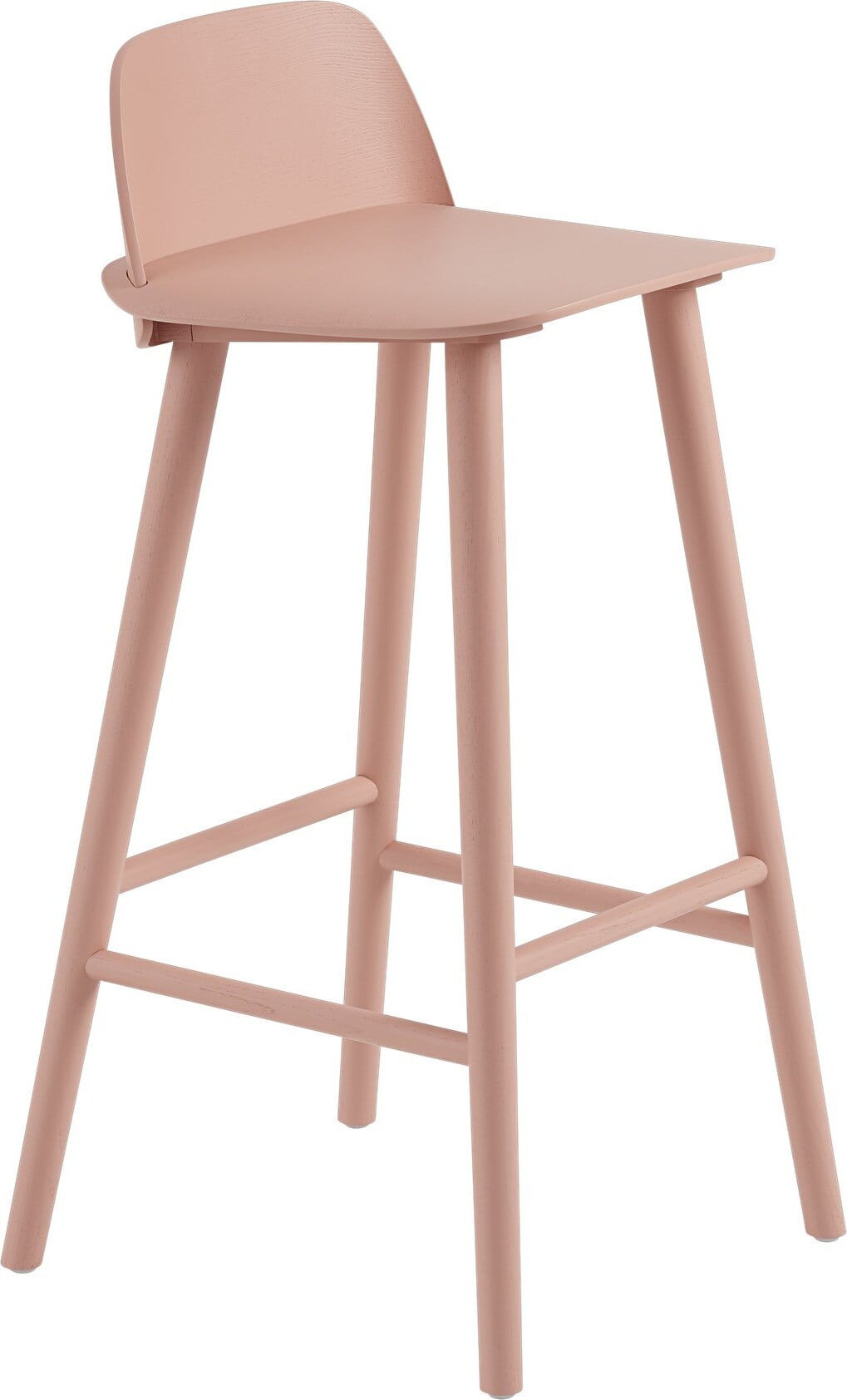 Nerd Barhocker 75 cm Rose