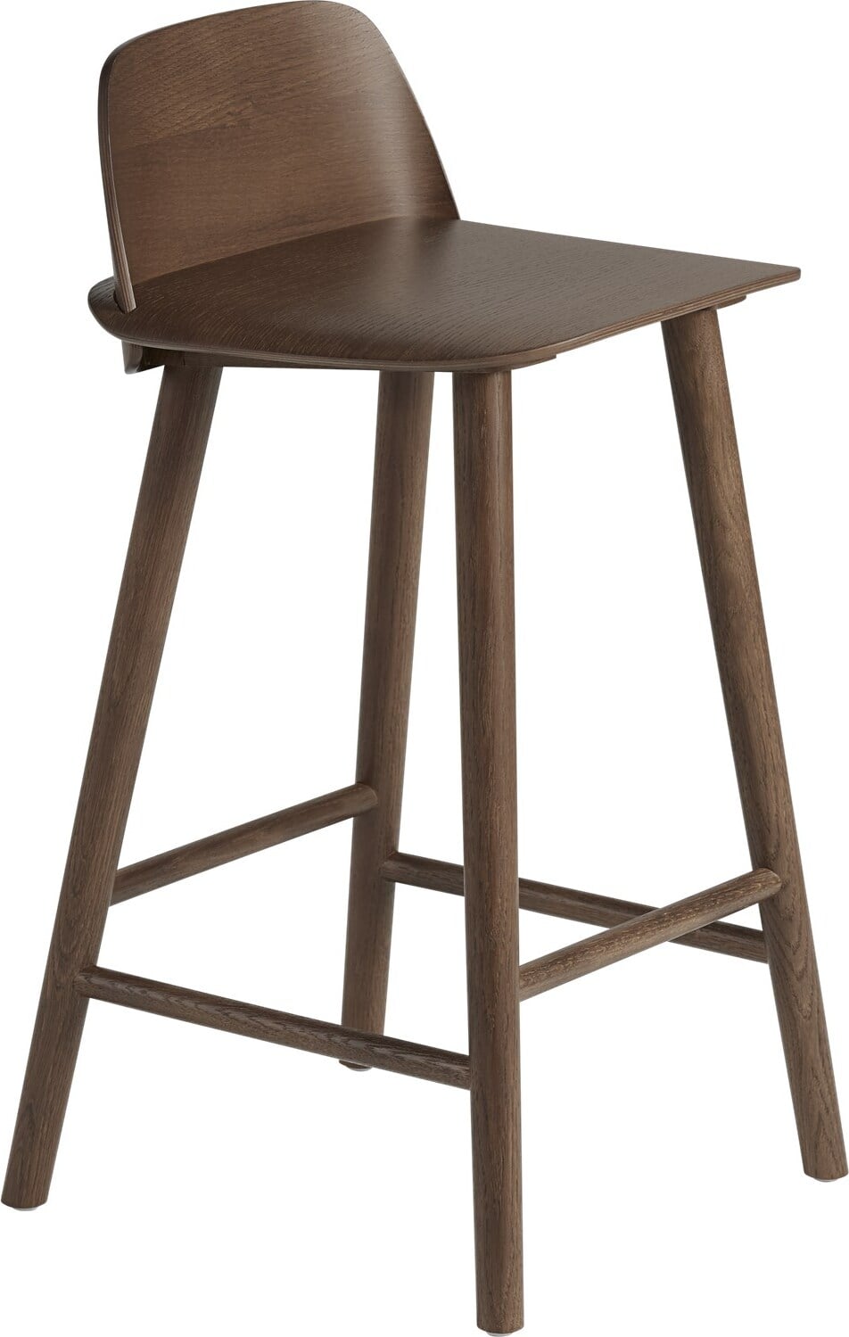 Nerd Hocker 65 cm dunkelbraun