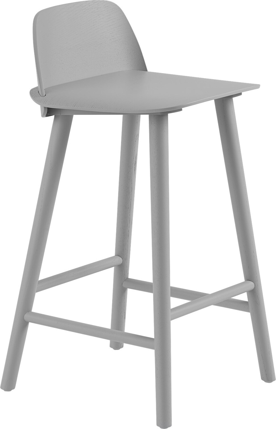 Nerd Hocker 65 cm grau