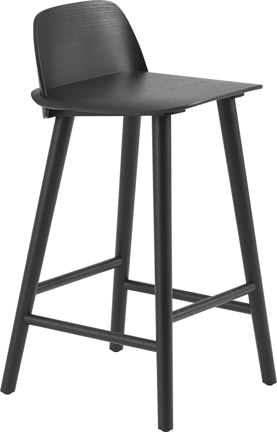 Nerd Hocker 65 cm schwarz
