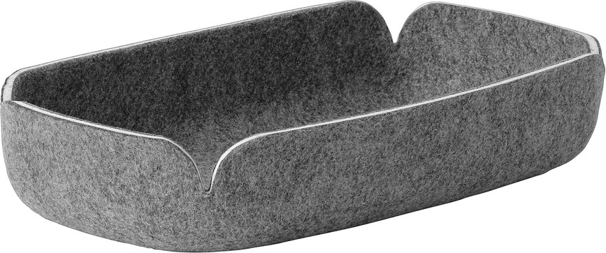 Organizador de escritorio Restore, 15,5 x 28 cm, gris melange