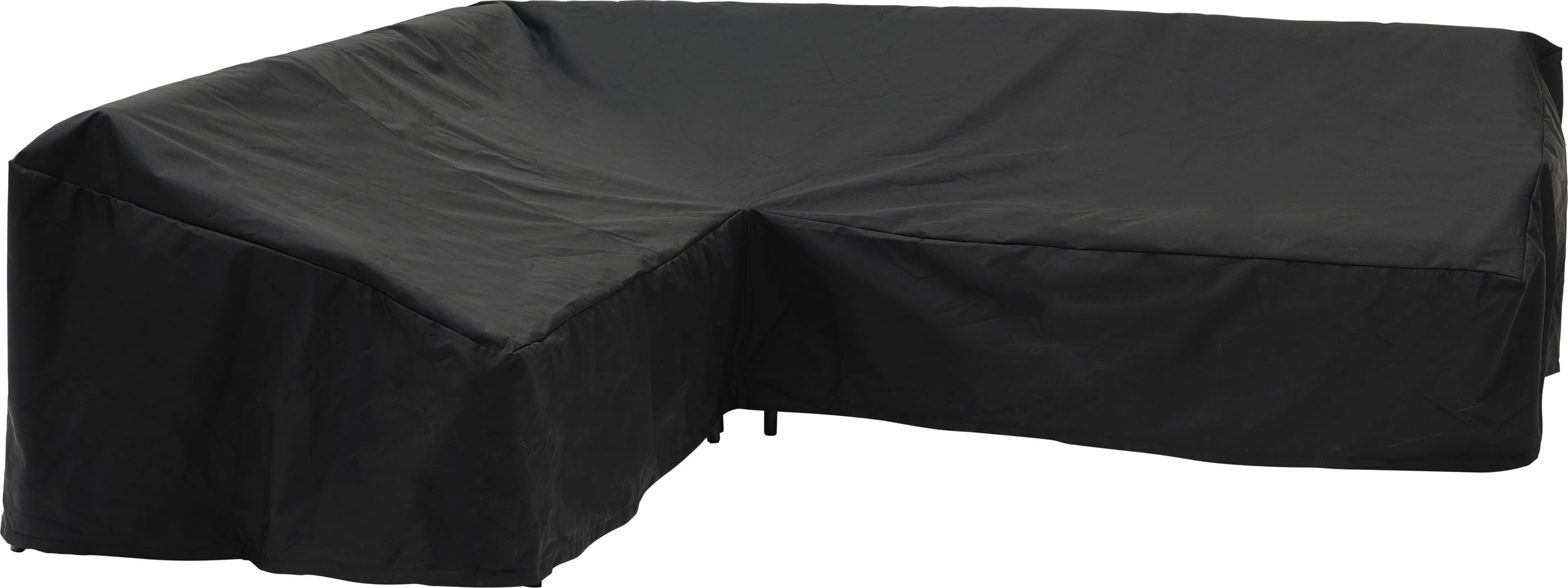 Outdoor Cover Ecksofa-Schutzhülle Konfiguration 1+2, schwarz