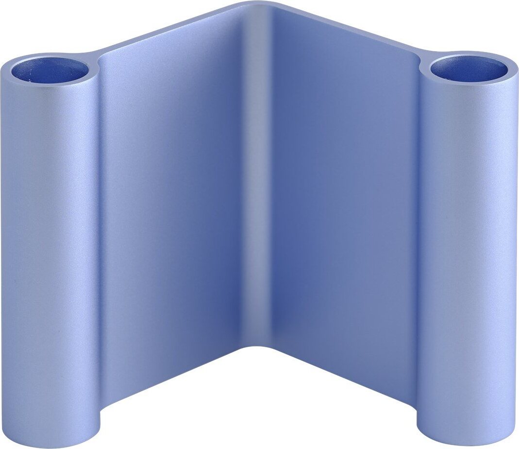Pair Kerzenhalter 11 cm, blau
