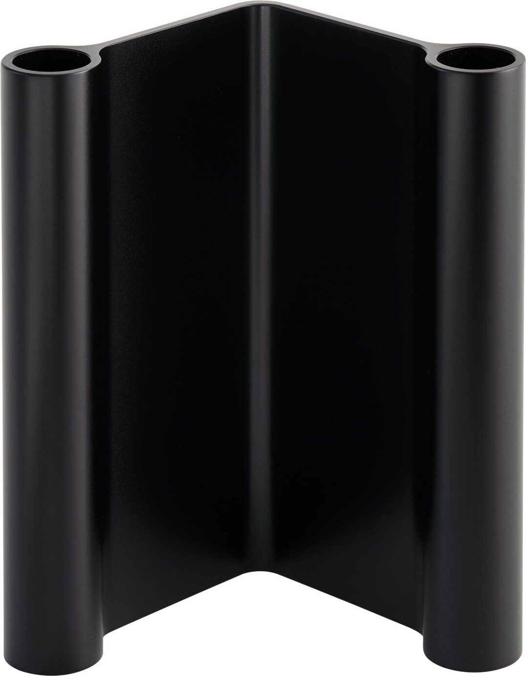 Pair Kerzenhalter 18 cm, schwarz