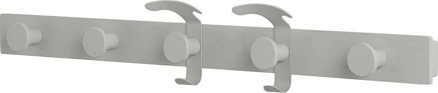 Perchero de pared Avail, gris
