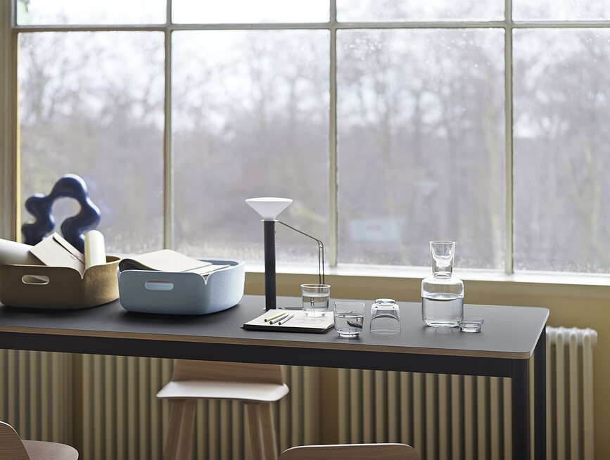 Piton Lampe sans fil, noire