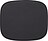 Подушка на стілець Fiber Easy Leather Black 38 см, чорна