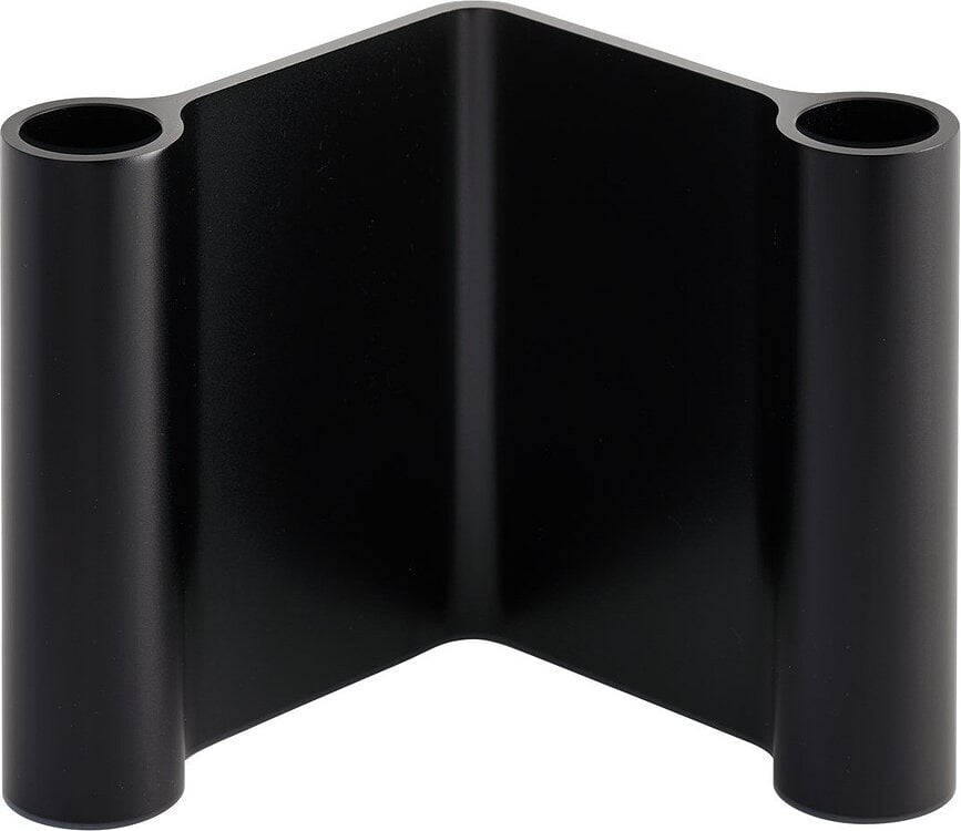 Portavelas Pair, 11 cm, negro