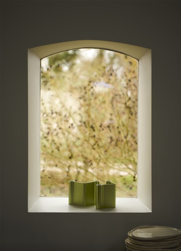 Portavelas Pair, 11 cm, marrón