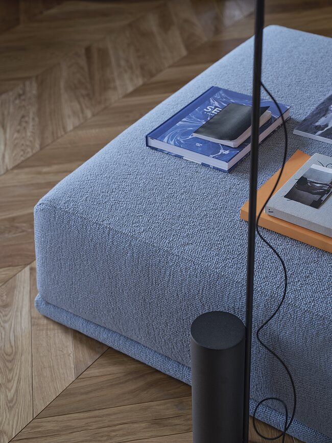 Post Stoječa svetilka, rjavo-zelena