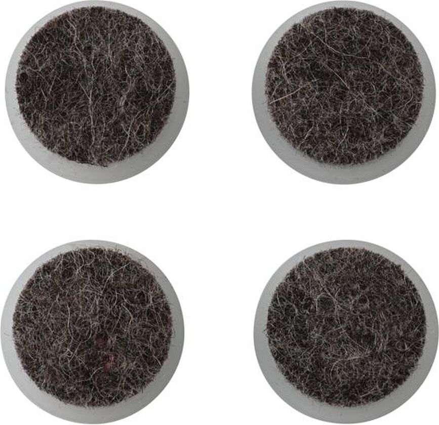 Protectores para patas de silla Visu Fiber Tube Oslo, 4 unidades