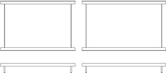 Rám modulárnej pohovky In Situ 4 Seater Frame Configuraton 3