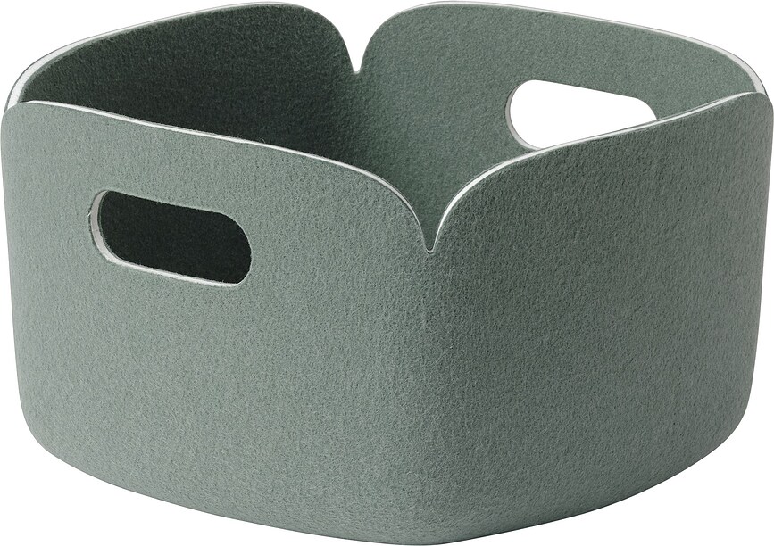 Restore Καλάθι Αποθήκευσης, 28 x 28 cm, πράσινο της ελιάς